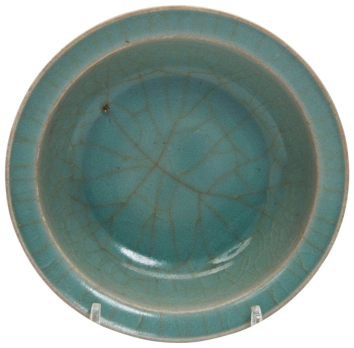 Small celadon-glazed crackle bowl - Yuan dynasty - Objects of Virtu