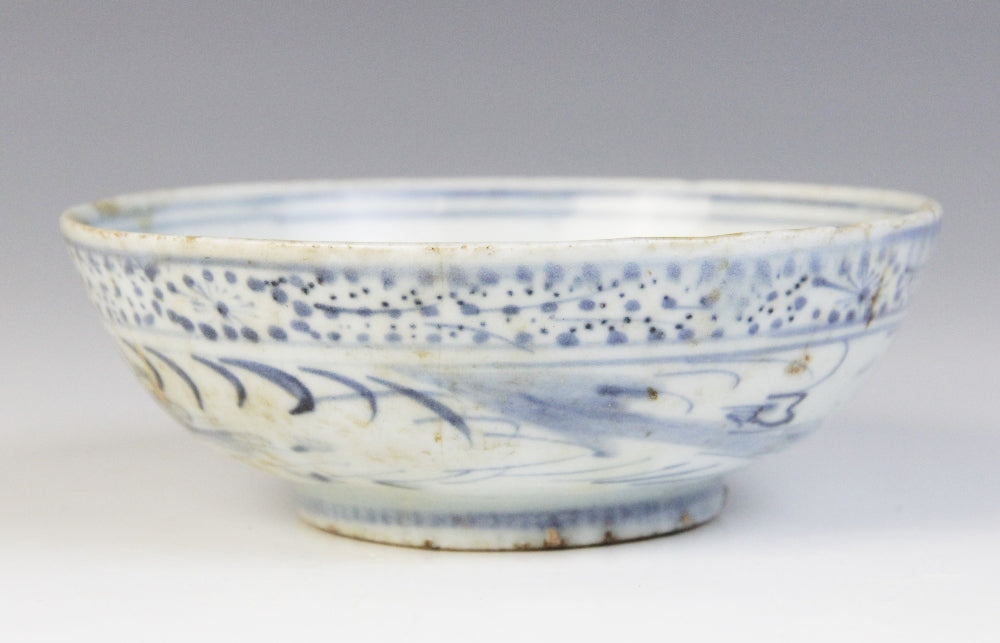 Collection of Chinese Porcelain Blue and White Shipwreck Cargo Wares, Ming Dynasty and Later - Objets de Vertu