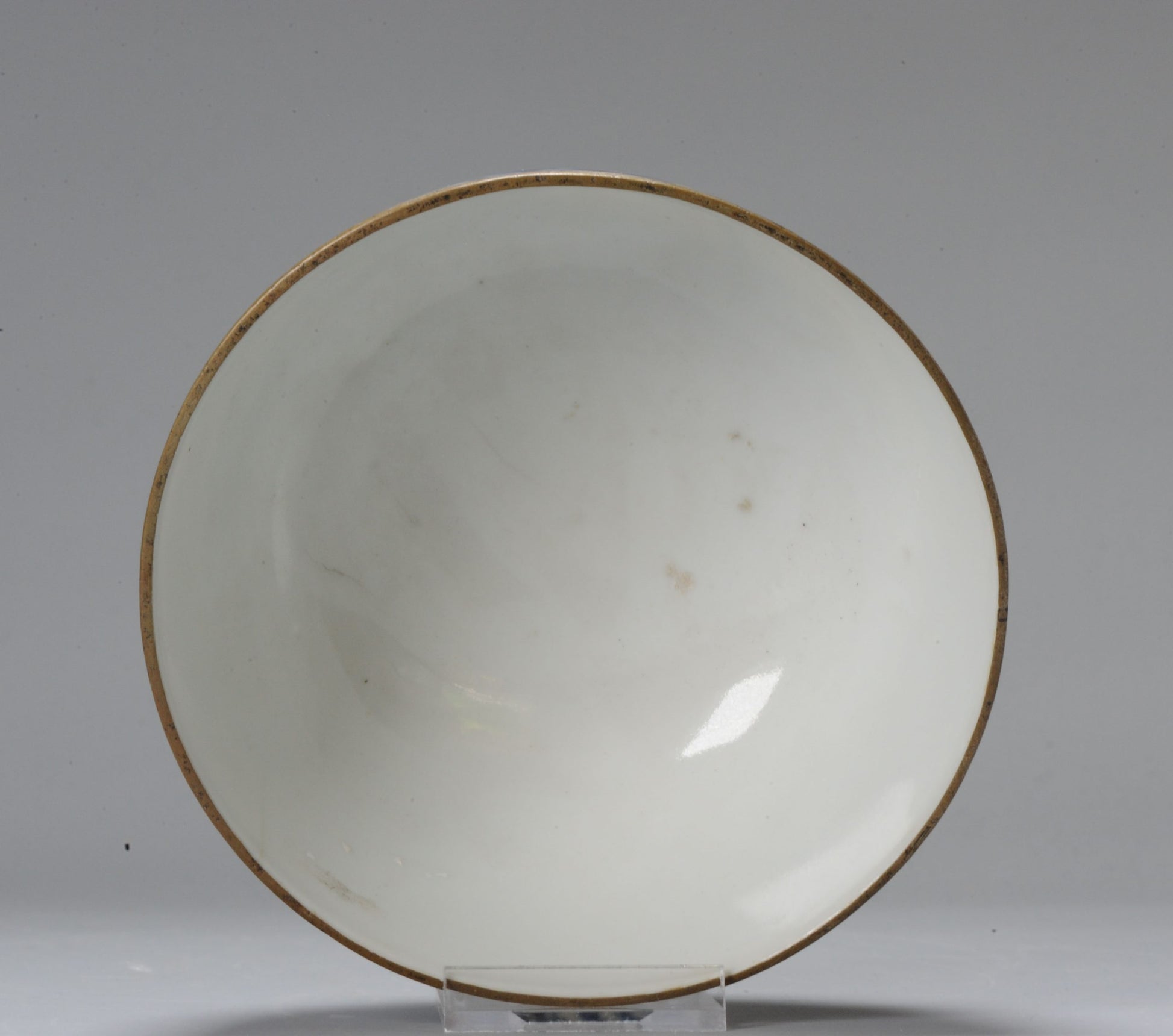 Antique Chinese porcelain bowl Bleu de Hue Vietnamese, marked base 19th century Qing - Objets de Vertu